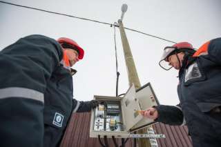 Подключение дома электричеству на столбе сип лэп Новосибирск