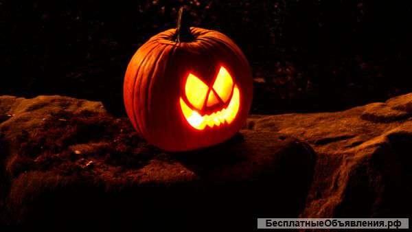 Тыква фонарик на Хэллоуин с доставкой на дом