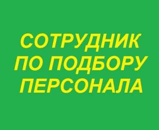 Сотрудник по кадрам