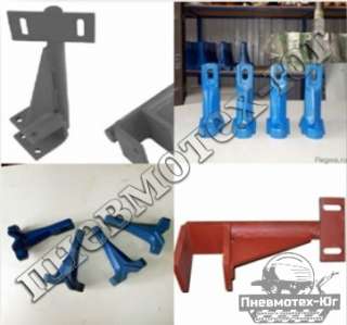 Лопатки, стойки, броня для бочки растворонасоса