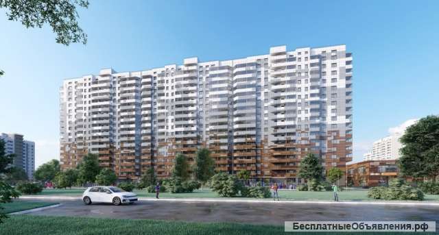 1 к.кв. 41 м2 чистовая ККБ