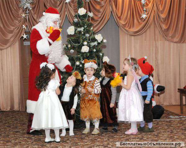 Детский праздник, утренник на новый год