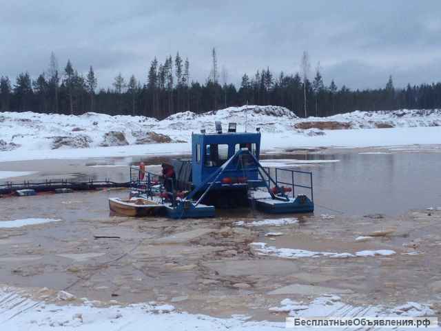 Земснаряд Д-11047-И-II. Аренда земснарядов. Разработка карьеров.