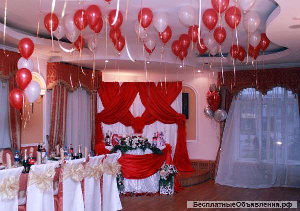 Украшение праздника гелиевыми шарами