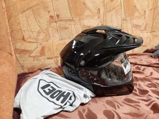 Шлем SHOEI HORNET ADV PLAIN черный