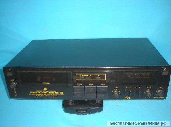 Дека кассетная "Яуза-220-С2" с паспортом