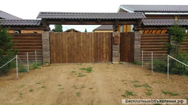 Отделка деревянных домов и бань