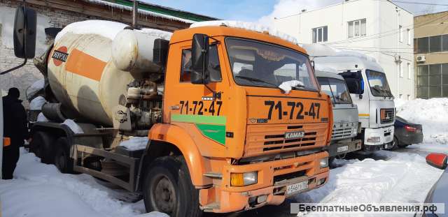 Автобетоносмеситель КАМАЗ 6520