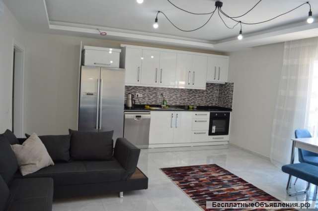 Квартира с 1 спальней в Алании в 150м. от моря