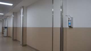Декоративные отбойные доски HPL для защиты стен чистых помещений и коридоров, отбойники пластиковые