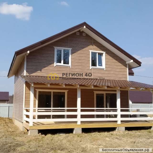 Загородный дом 140 м² до 80 км по Варшавскому шоссе и Калужскому шоссе от МКАД