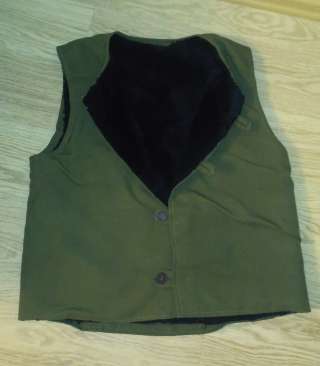 Жилет из натуральной овчины