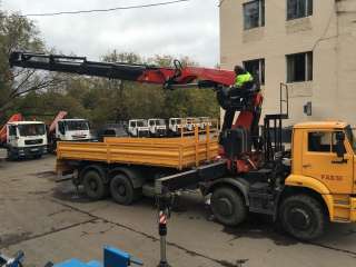 Аренда манипулятора стрела 20 т, борт 10 т