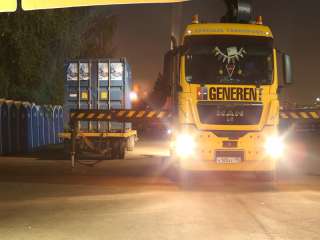 Аренда манипулятора стрела 20 т, борт 10 т Man Effer