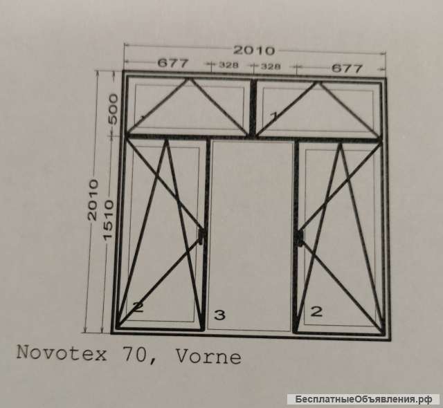 Готовые окна пвх