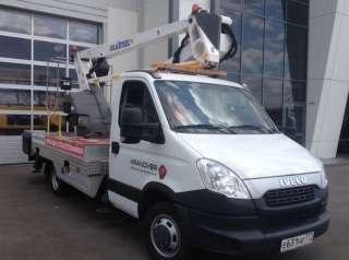 Аренда автовышки 18 м комбинированная