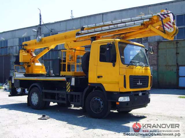 Аренда автовышки 36 м коленчатая