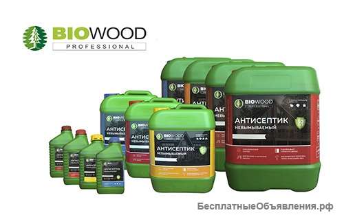 Антисептик НЕВЫМЫВАЕМЫЙ BIOWOOD