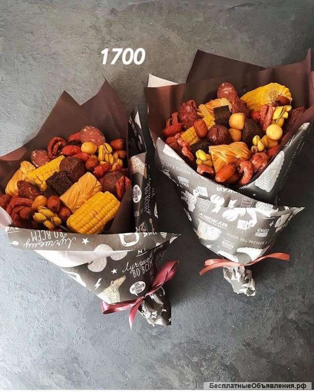 Подарок на 23 февраля коллегам по работе, мужской букет