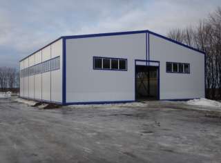 Быстровозводимые здания из металлоконструкций