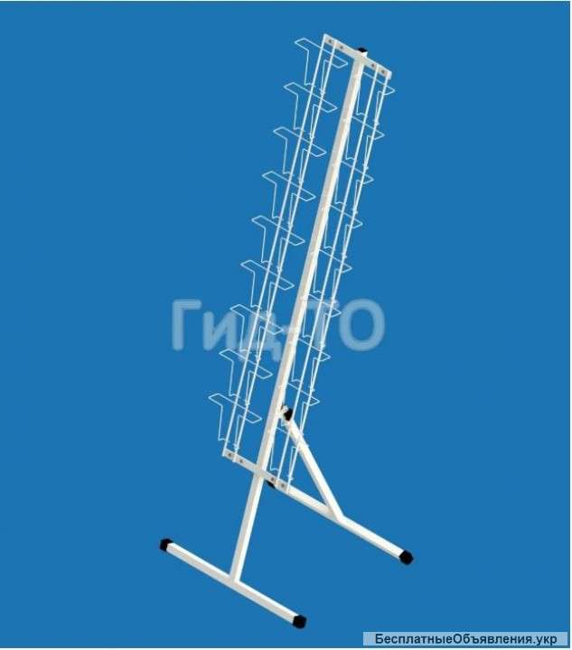 Стойка наклонная под открытки А5 и А6 (18 ячеек)