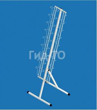 Стойка наклонная под открытки А5 и А6 (18 ячеек)