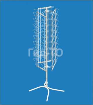 Стойка вращающаяся под открытки А5 (36 ячеек) А4 (8 ячеек)