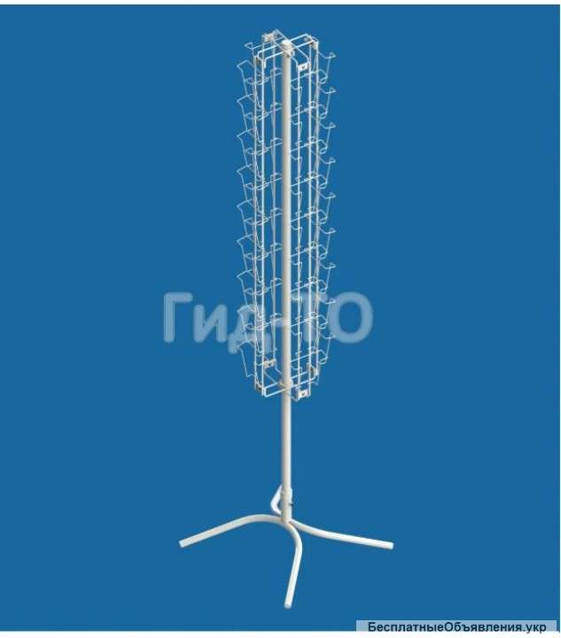 Стойка вращающаяся под открытки А6 (36 ячеек)