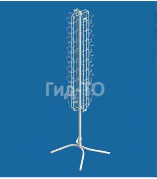 Стойка вращающаяся под открытки А6 (36 ячеек)
