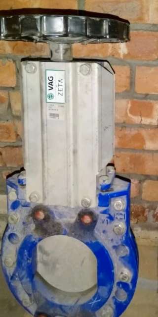 Шиберная задвижка VAG ZETA D-150