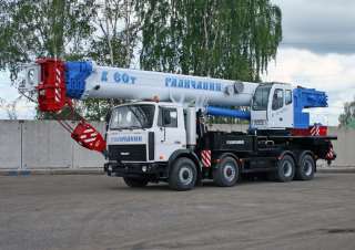 Аренда автокрана 60 тонн