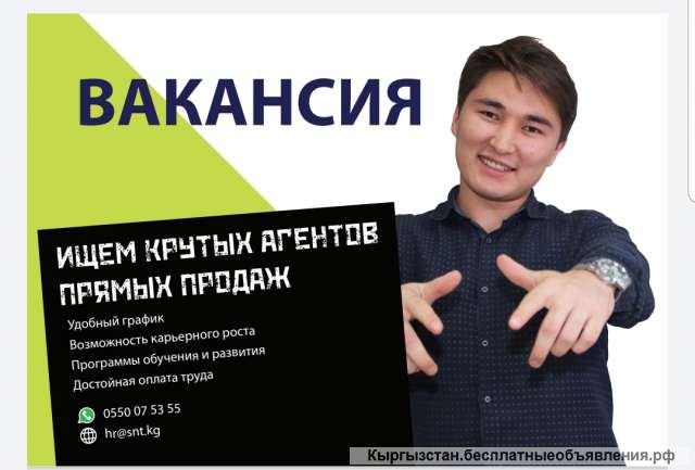 Агенты Прямых Продаж по всему Кыргызстану