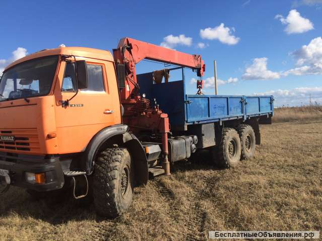 Камаз вездеход-манипулятор