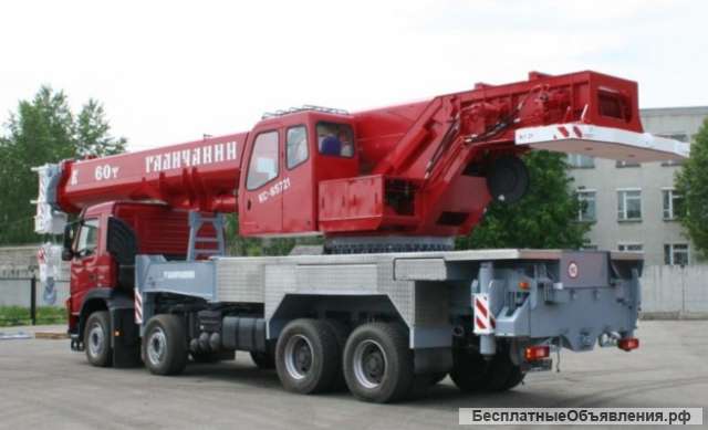 Аренда автокрана 60 тонн