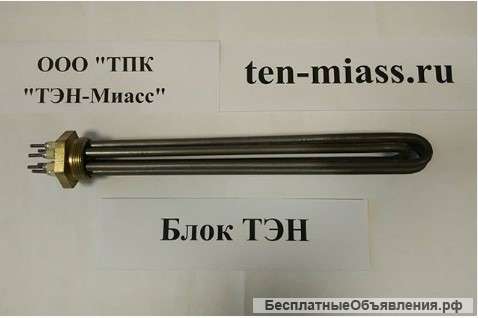 Описание блок ТЭНа Россия