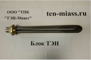 Описание блок ТЭНа Россия