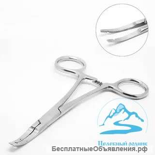 Зажим для микродермалов плоский