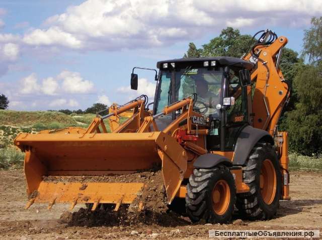 Аренда Экскаватора погрузчика Case