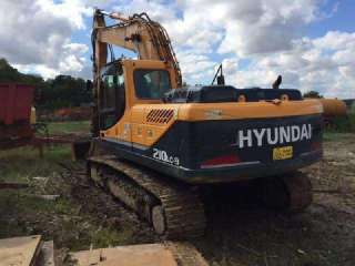 Аренда гусеничного экскаватора Hyundai 210 Lc