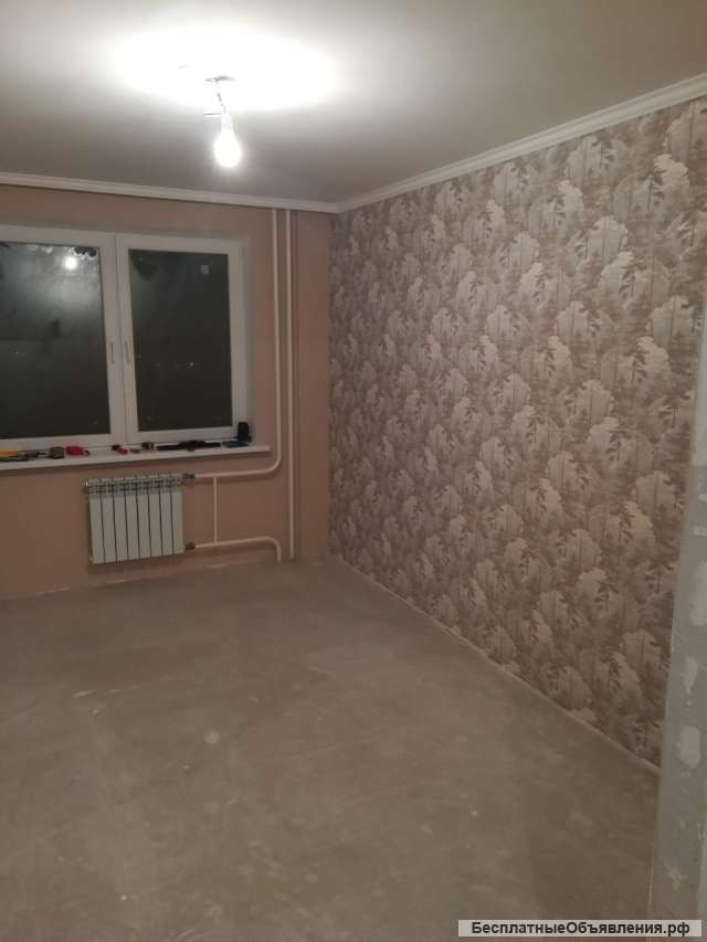 Шпаклевка, выравнивание стен, поклейка обоев, натяжные потолки любой сложности