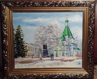 Небольшие картины с видами Нижнего Новгорода