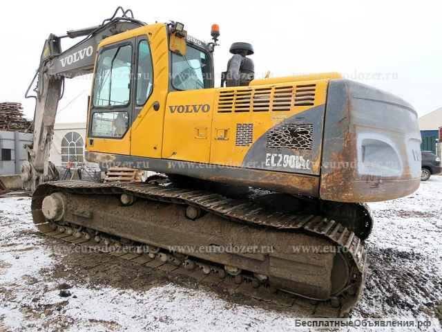 Гусеничный экскаватор VOLVO 290, 2006 г., 30 т.
