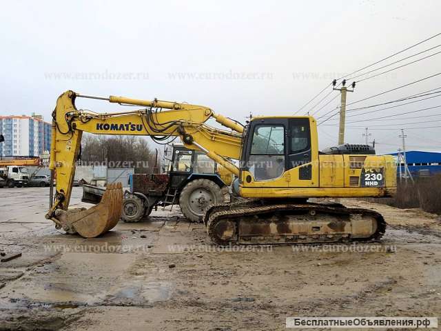 Гусеничный экскаватор KOMATSU PC230, 23 т, габарит