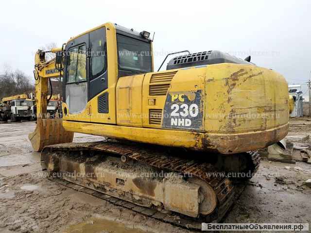 Гусеничный экскаватор KOMATSU PC230, 23 т, габарит