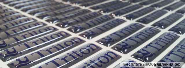 Наклейки и шильды со смолой. Изготовление.