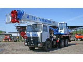 Услуги аренды автокрана 32 тонны