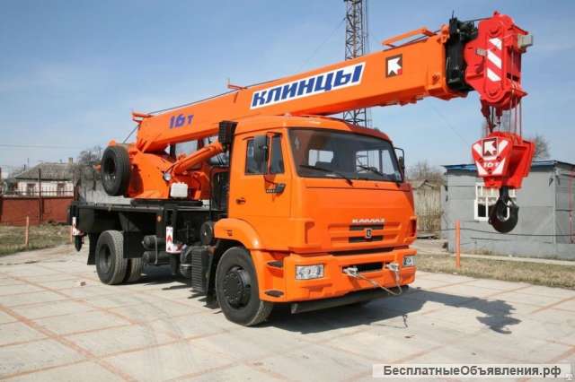 Автокраны 16, 25, 32 тонны