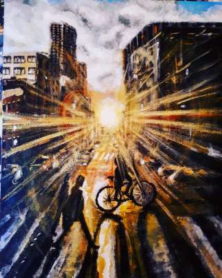 Картина 'Солнце '