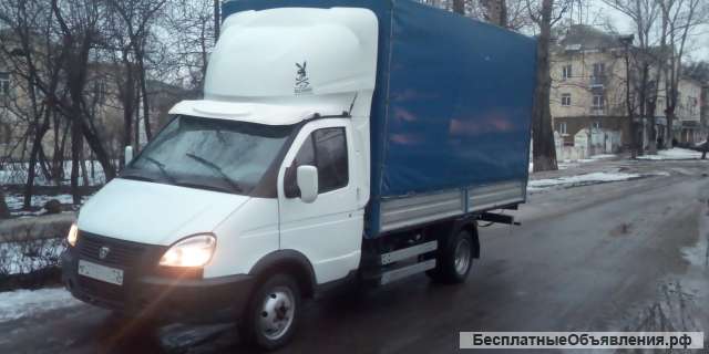 Грузоперевозки Газель, грузчики