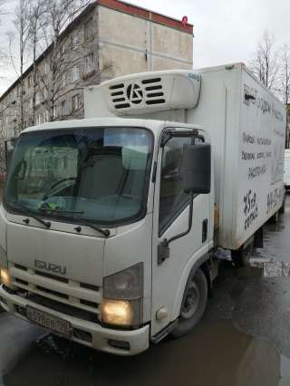 Грузоперевозки, будка изотерм, реф